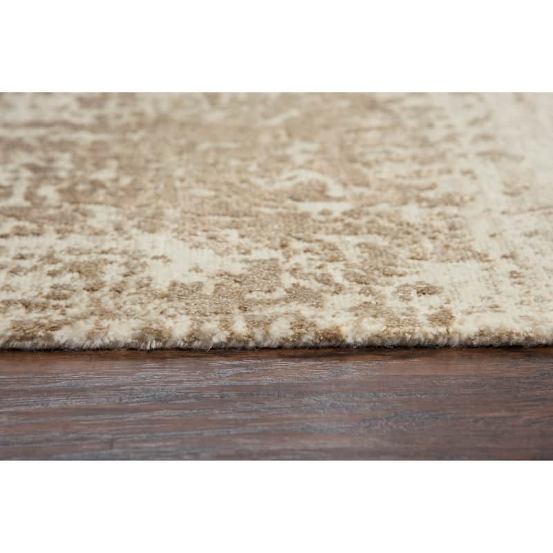 Alora Decor Radiant Abstract Wool Blend Rug