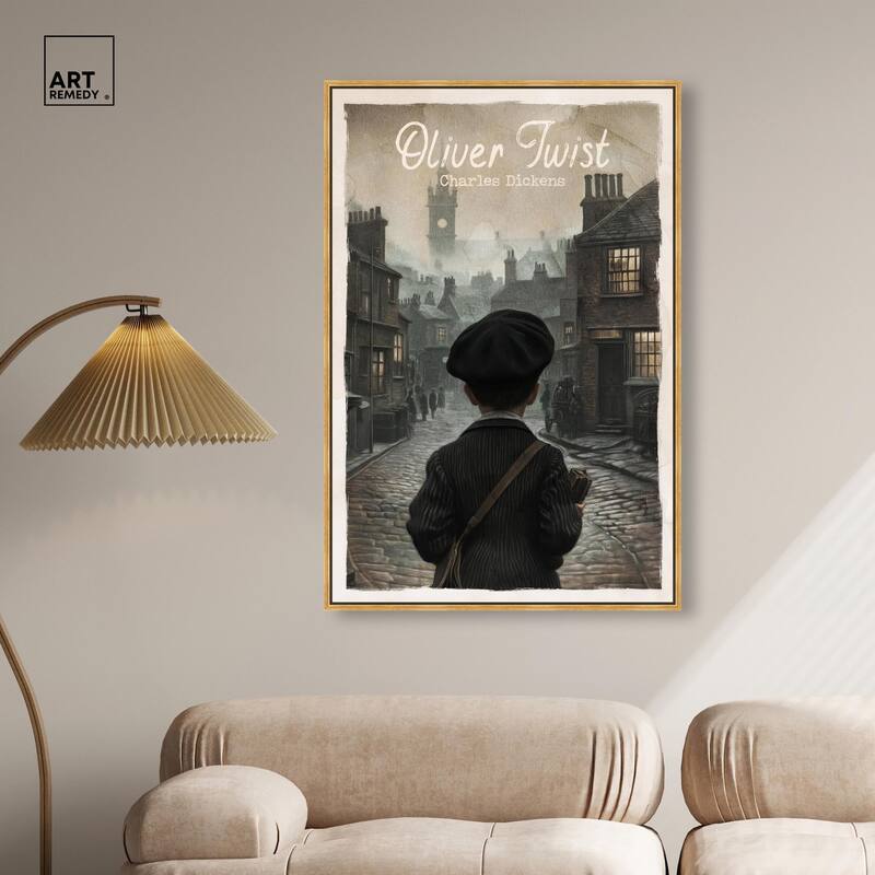 Oliver Twist Classic Canvas by Art Remedy