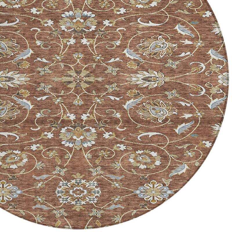 HomeRoots Moroccan Transitional Rectangle Outdoor Rug