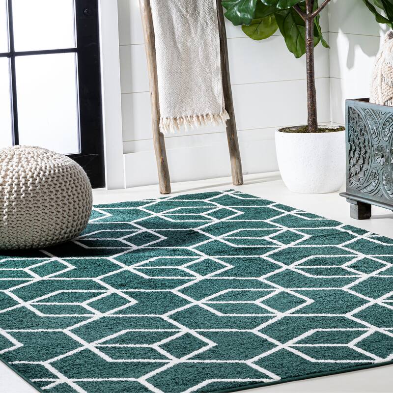 JONATHAN Y Cole Blocks Modern Geometric Area Rug
