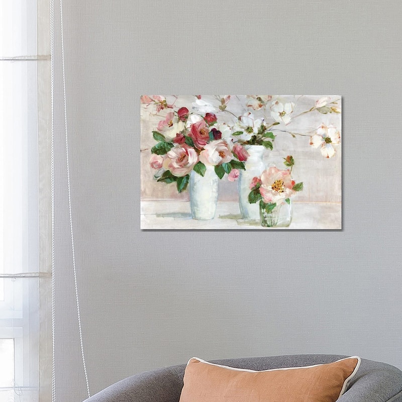 iCanvas "Shades of Blush" by Sally Swatland Canvas Print - 18x26x1.5