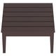 preview thumbnail 54 of 72, Polytrends Shoreside HDPE Eco-Friendly All Weather Square Modern 32" Conversation Table