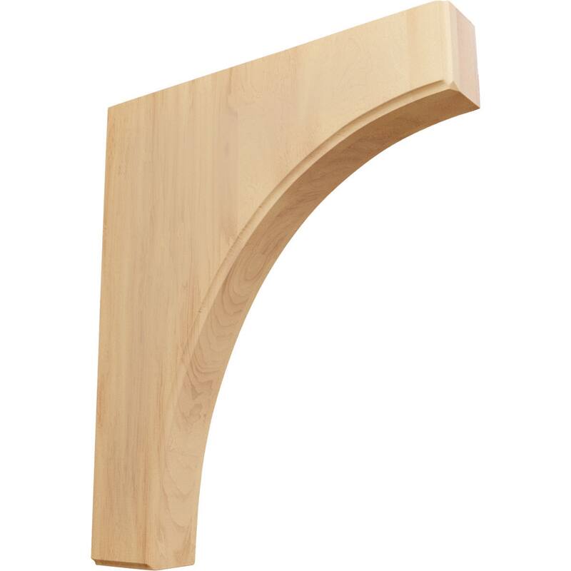 Clarksville Bracket - 1 3/4"W x 10"D x 12"H - Red Oak