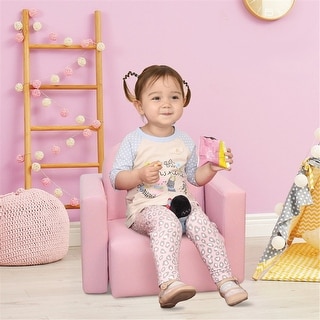2-in-1 design Multifunctional chair and table set for kids - 19"L x11.75"W x 15"H