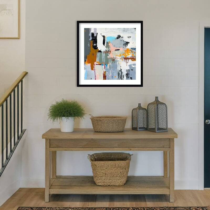 Sebastopol by Jeffrey Tover Wood Framed Wall Art Print - Svelte Noir Black