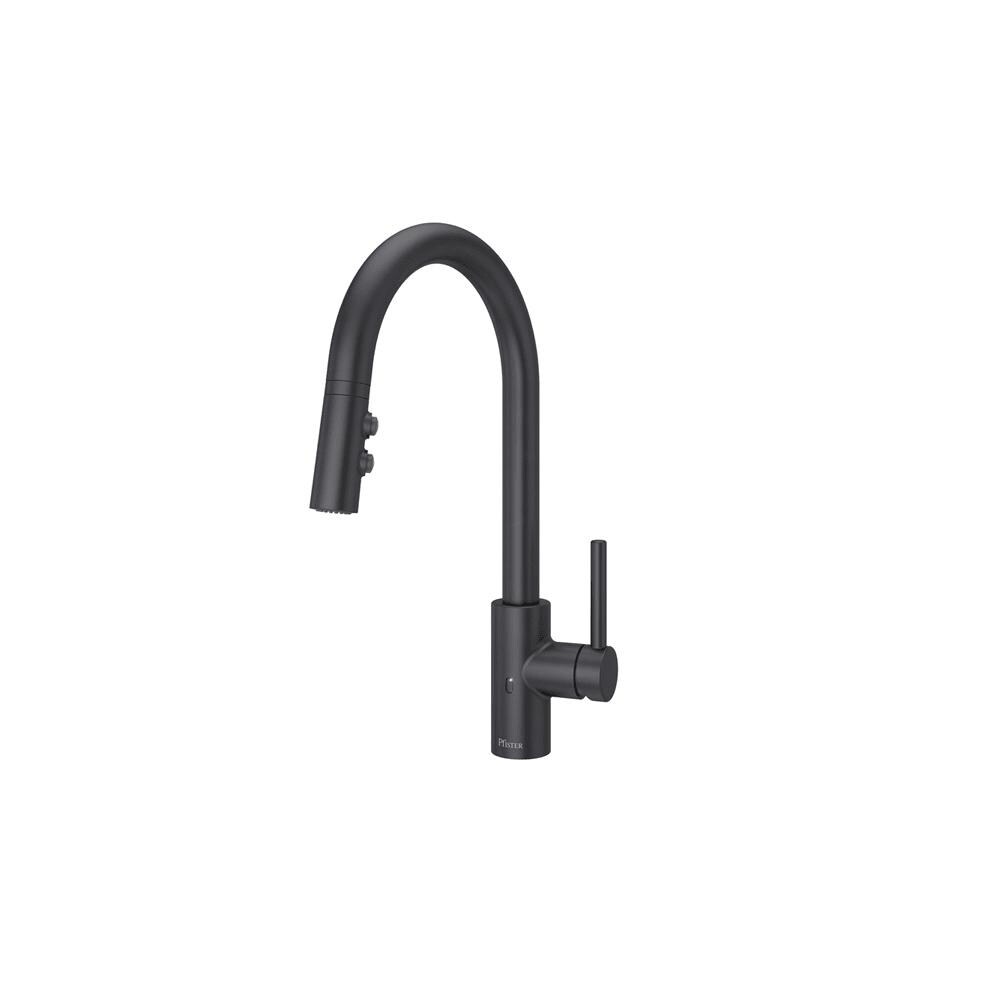 Pfister Lg529 Esa Stellen Pull Out Spray Kitchen Faucet With Hands Overstock 21138034