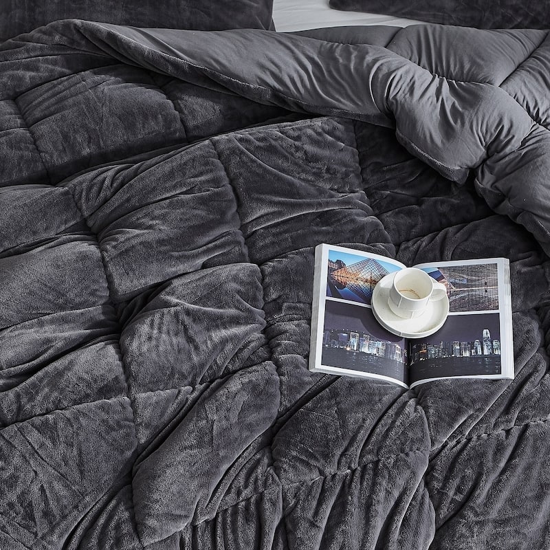 Softy Smooth - Coma Inducer® Oversized Comforter - Bunny Black