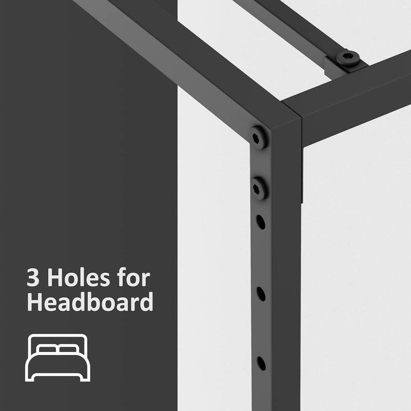 Heavy Duty Metal Platform Bed Frame, No Box Spring Needed