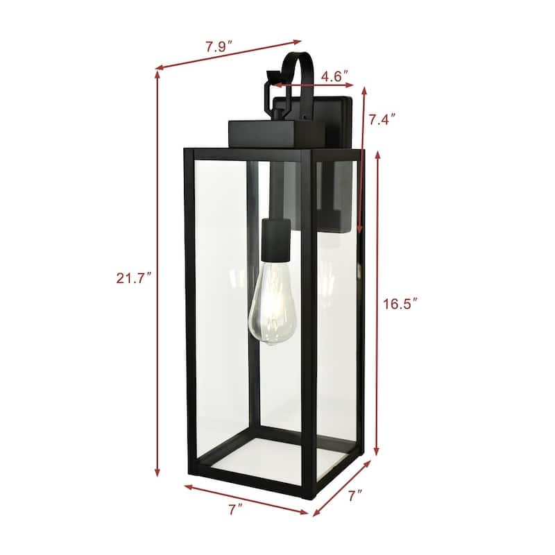 4 Pack 1-Light Outdoor Wall Sconce