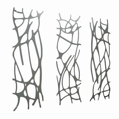 3-Piece Stainless Steel Wall Art