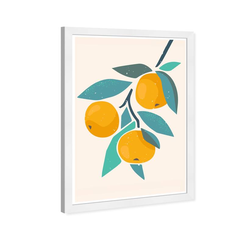Wynwood Studio Prints Food and Cuisine Tangy Oranges Orange and Wall Art Canvas Print