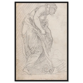 Goddess of Desire Canvas Classic Nude Art by Art Remedy - Bed Bath