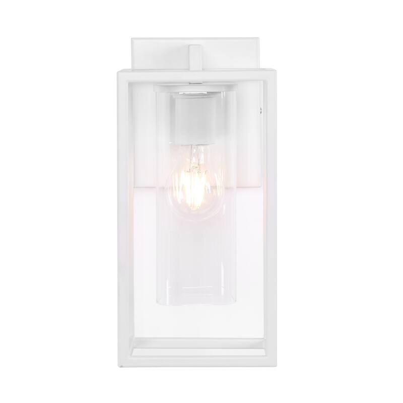 Outdoor Wall Sconce with Clear Glass