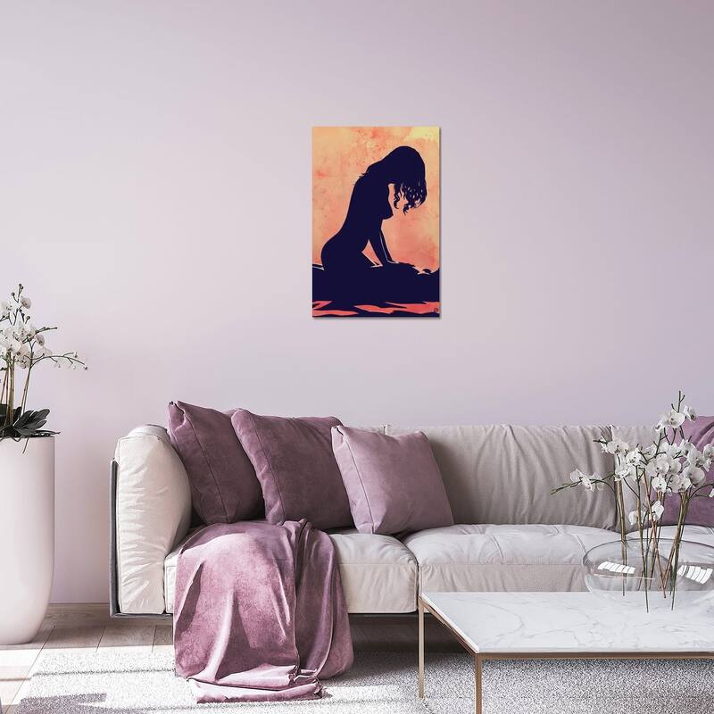 Lovers Print On Acrylic Glass by Giuseppe Cristiano