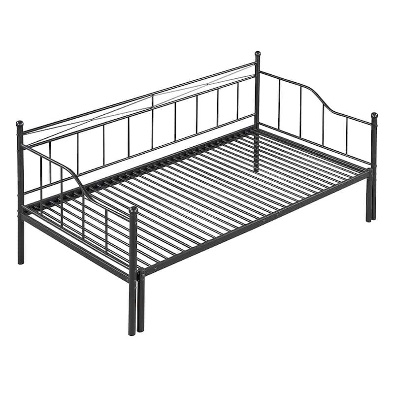 Metal Daybed with Trundle, Daybed with Slat Bed Bath & Beyond 39718944