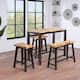 Sonoma Wood 4-piece Pub Set With Table