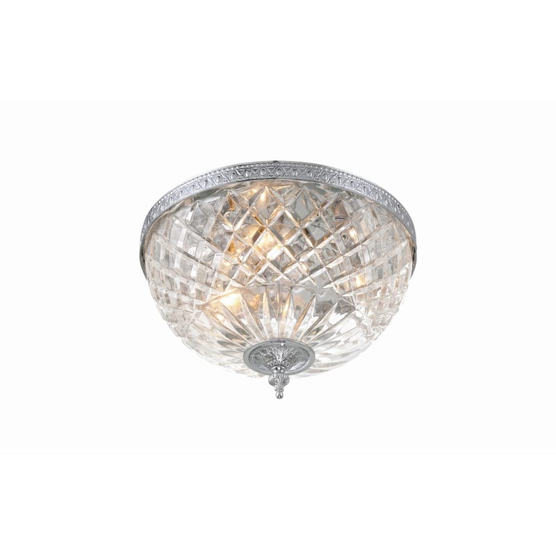 Crystorama Lighting Group Richmond 3 Light 12" Wide Flush Mount Bowl