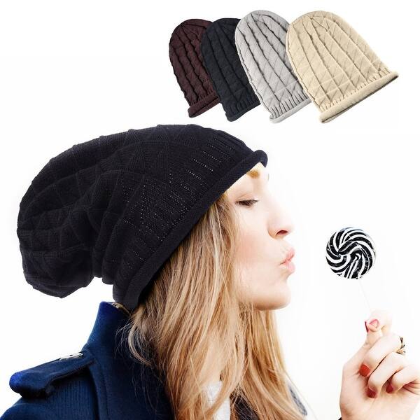 Shop Zodaca Women Winter Oversized Triangle Pattern Baggy Shop Zodaca Women Winter Oversized Triangle Pattern Baggy