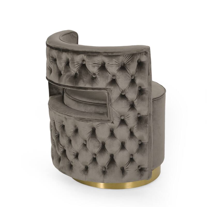 Swivel Arm Chair