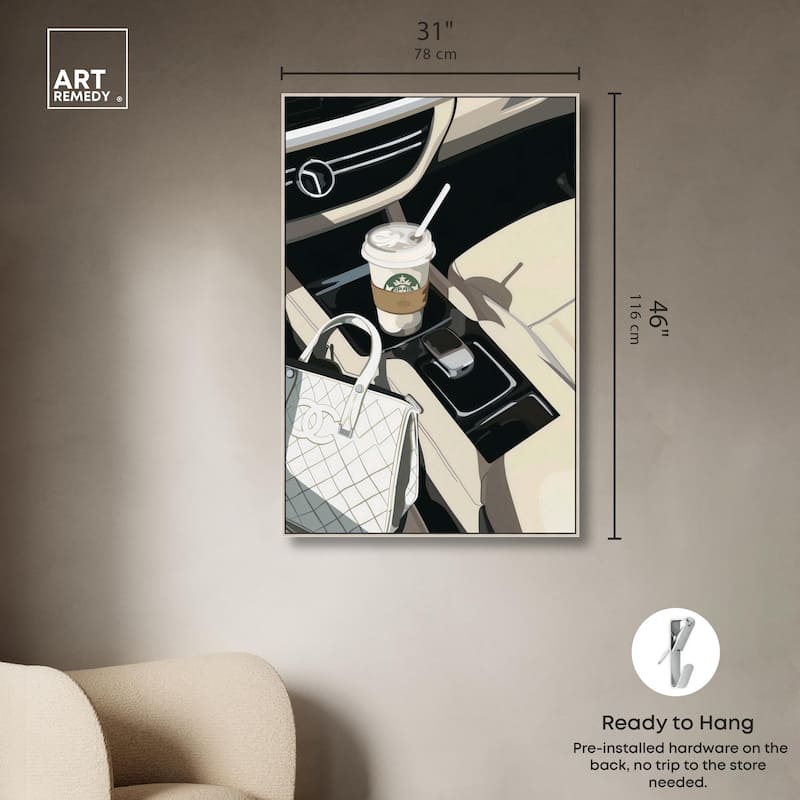 On the Way Canvas by Art Remedy