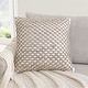 preview thumbnail 81 of 92, Boho Living Jada Braided Cotton/Jute Throw Pillows White - 18x18