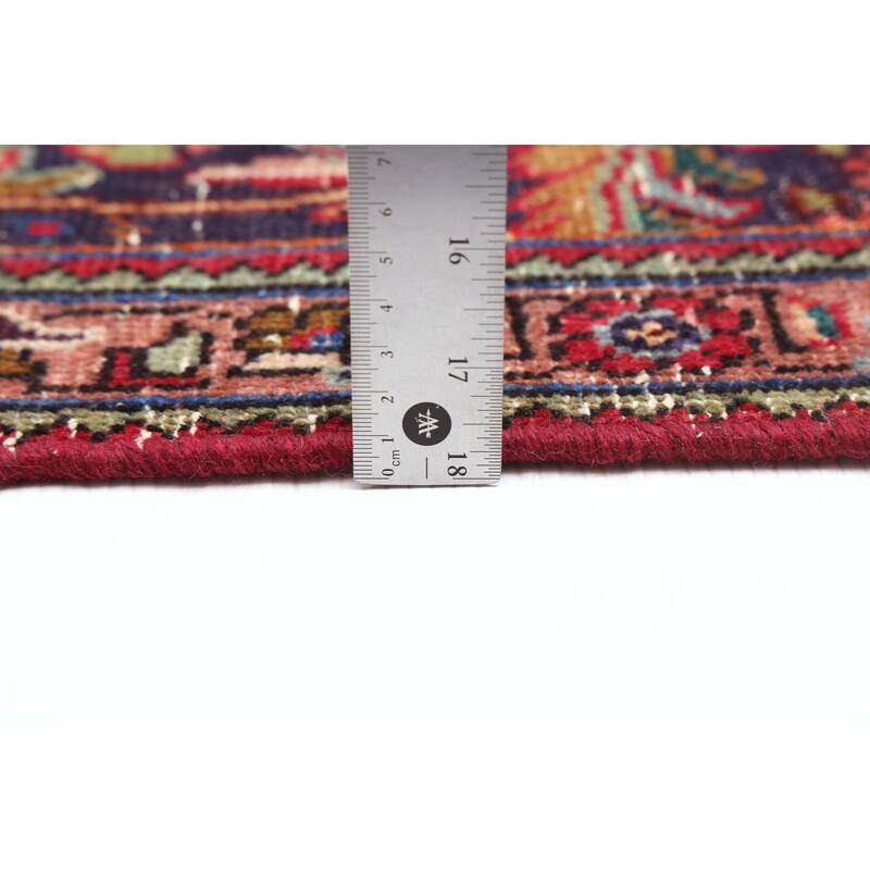 ECARPETGALLERY Hand-knotted Antalya Vintage Red Wool Rug - 10'0 x 12'9