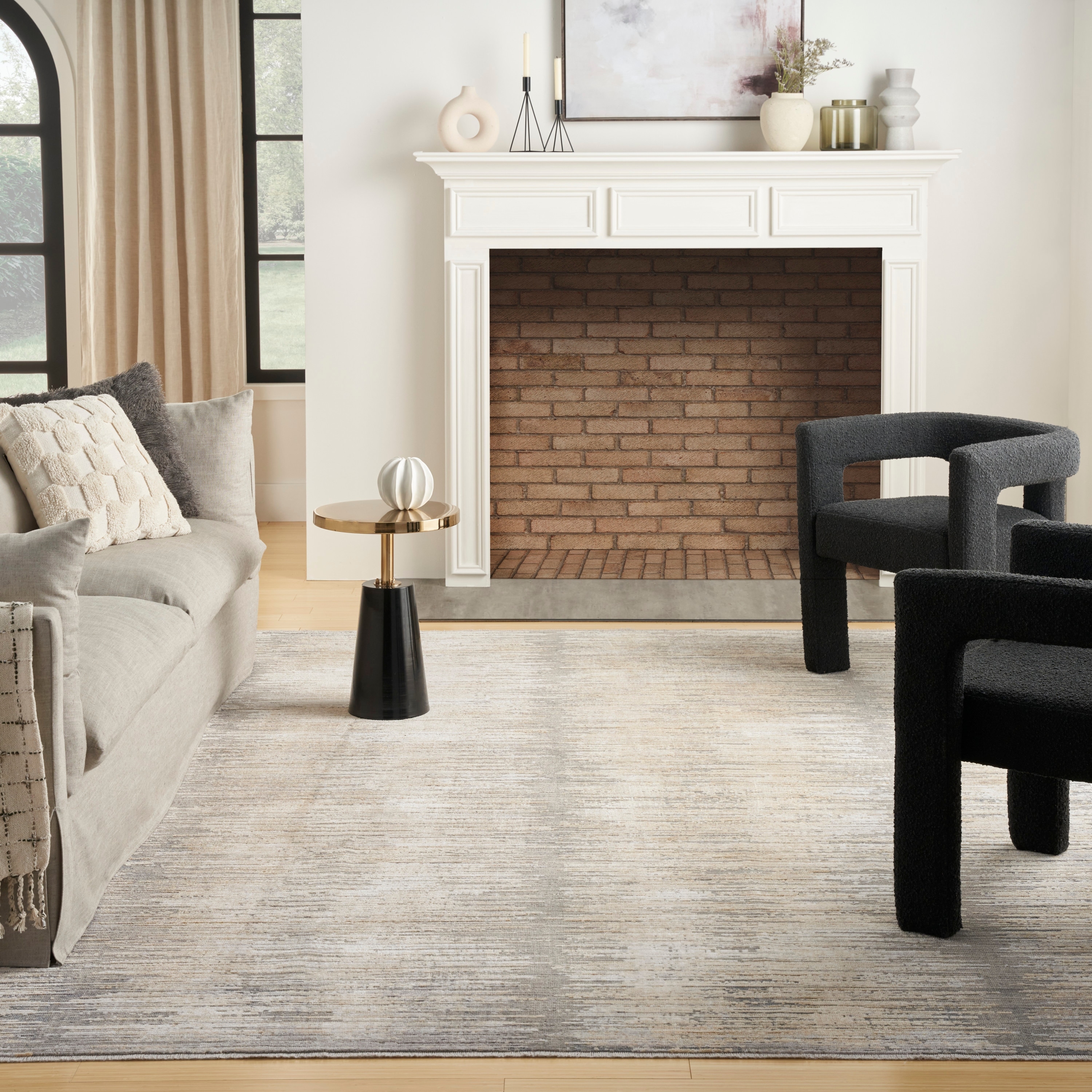 Nourison Modern Abstract Indoor only Area Rug