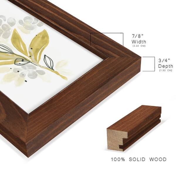 dimension image slide 2 of 11, The Minimalist Garden II -Framed Print w/glass-Cherry Red