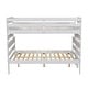 preview thumbnail 7 of 20, Wood Twin over Queen Bunk Bed with Ladder