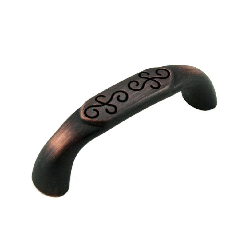 RK International Palermo 3 Inch Center to Center Arch Cabinet Pull - Valencia Bronze
