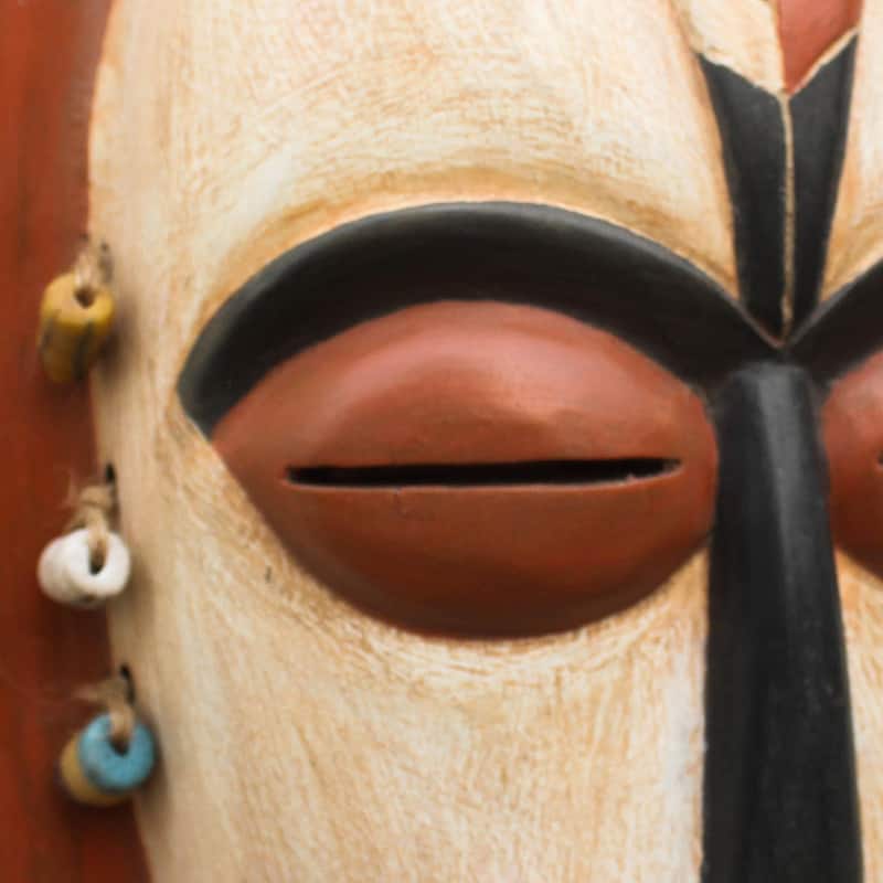 Novica Handmade Duma African Wood Mask