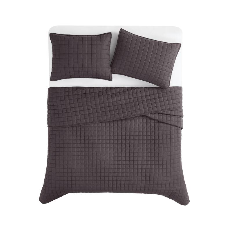 Brooklyn Loom Flax Linen Quilt Set
