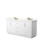 Option White, Bronze Trim, Giotto Quartz Top