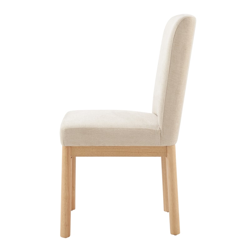 NPD Furniture Bloomfield Chenille Low-Back / High-Back Dining Side Chair (Set of 2)