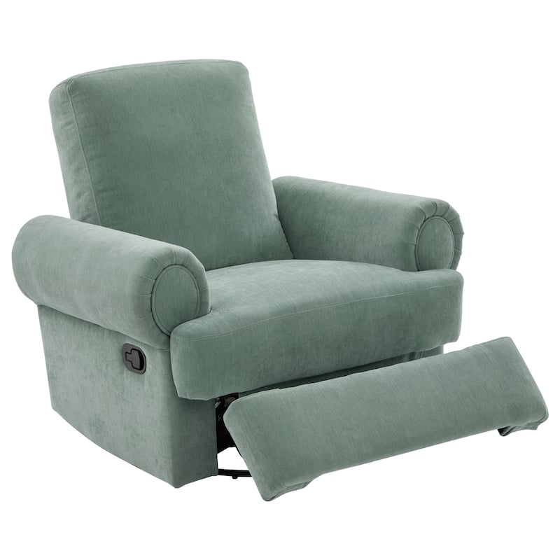 Christopher Knight Home - Thorne Chenille Swivel Recliner Rocker Chair with Adjustable Backrest