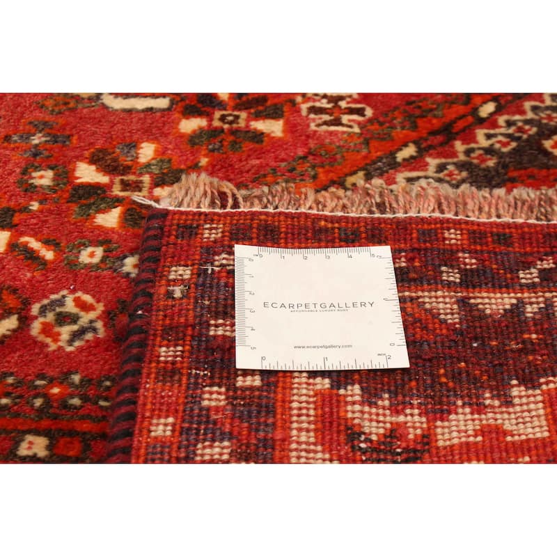 ECARPETGALLERY Hand-knotted Melis Vintage Copper Wool Rug - 5'3 x 8'10