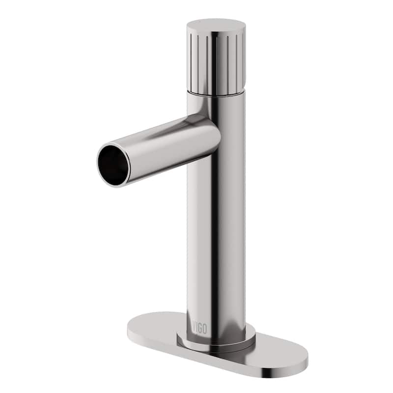 VIGO Ashford 8" H Single Handle Single Hole Bathroom Faucet