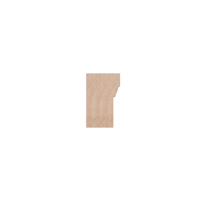WM180 1-1/4-in D x 2-in W x 96-in L Americraft Solid Hardwood Stain Grade Brick Moulding
