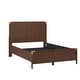 preview thumbnail 9 of 15, Khourush Low Profile Campaign Platform Bed by iNSPIRE Q Modern