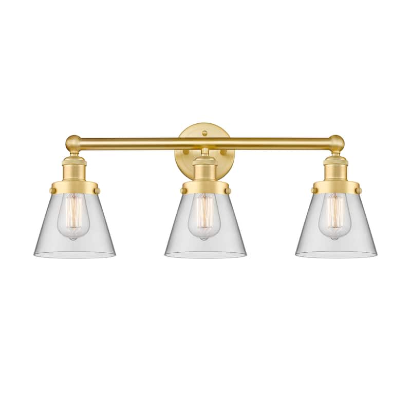 Innovations Lighting 616-3W-10-25 Cone Vanity Cone 3 Light 25" Wide