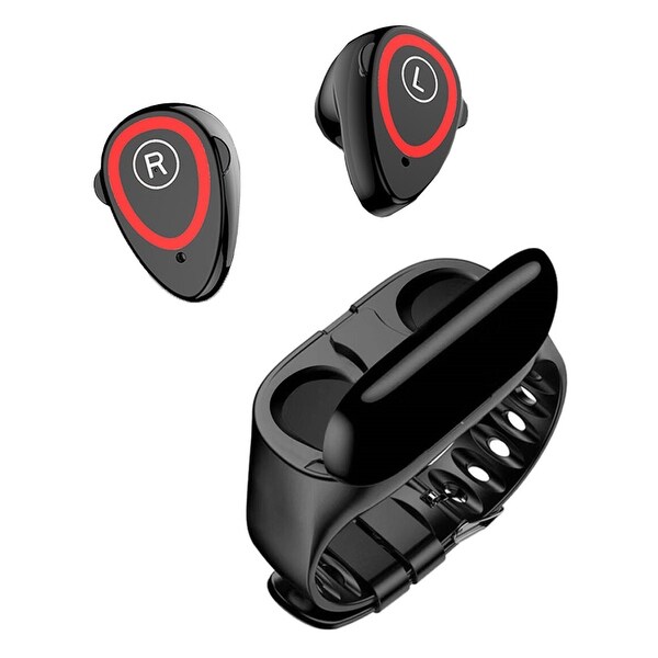 smartwatch with wireless headphones