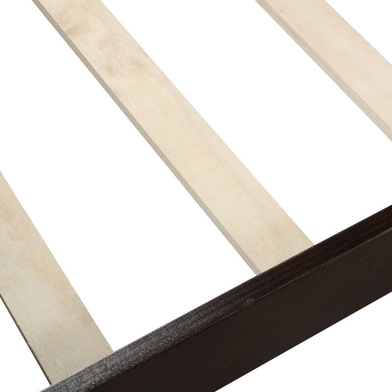 Twin Pine Platform Bed with Headboard, Footboard & Slat Support