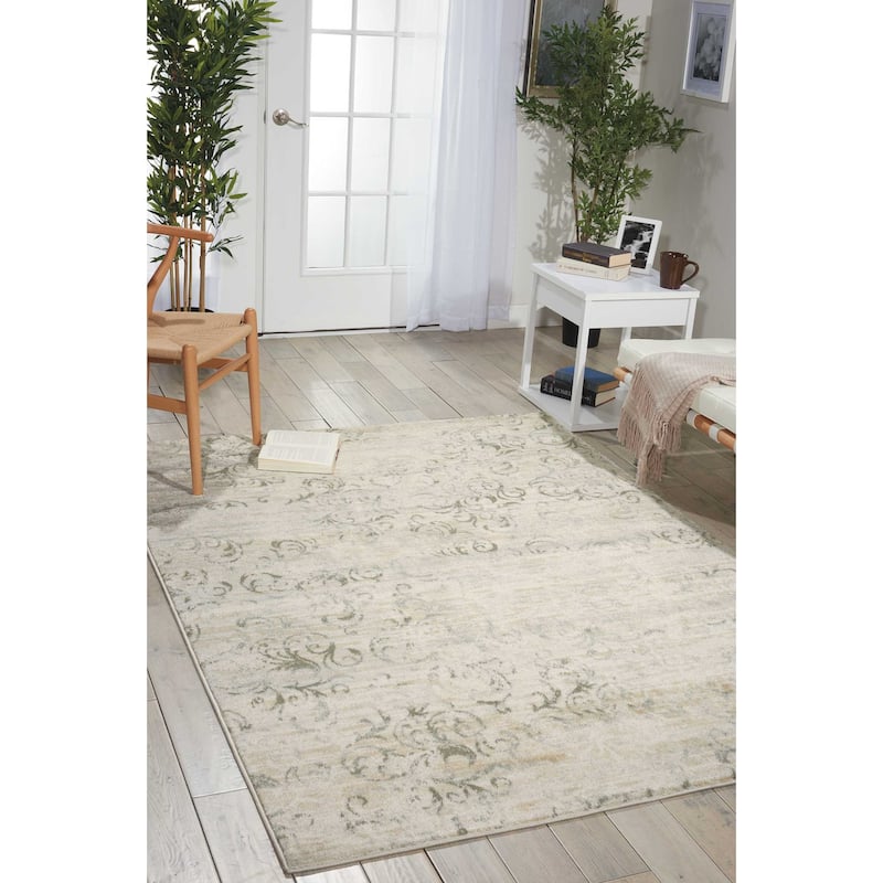 Porch & Den Clifford Area Rug - 7'10" x 10' - Ivory/Beige - Rectangle