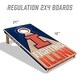 preview thumbnail 2 of 5, Illinois Fighting Illini NCAA 2x4 Professional Cornhole Board Set