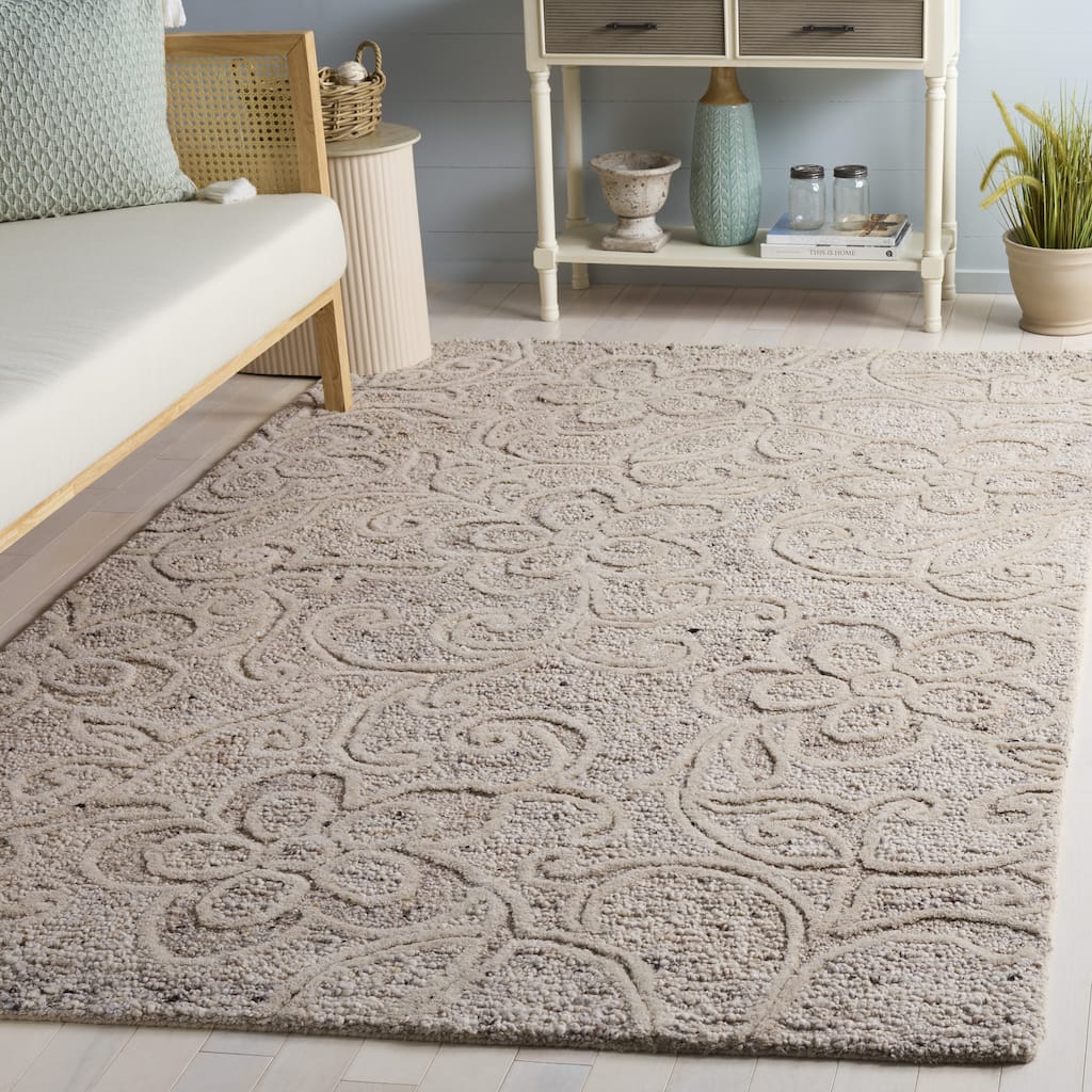 SAFAVIEH Handmade Natura Nilufer Wool Rug