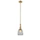 Option Brushed Brass / Clear Fluted