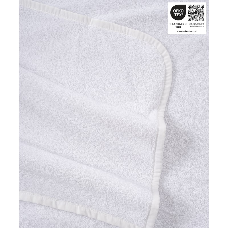 American Soft Linen Beach and Pool Lounge Chair Towel with Pocket