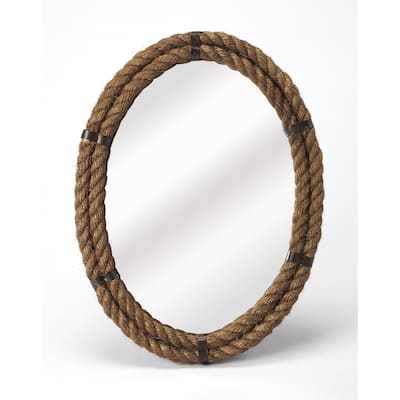 Butler Darby Oval Rope Wall Mirror