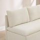 preview thumbnail 25 of 58, Spruce & Spring Modern 74" L-Shaped Dining Bench with Storage, Corner Breakfast Nook Banquette Bench