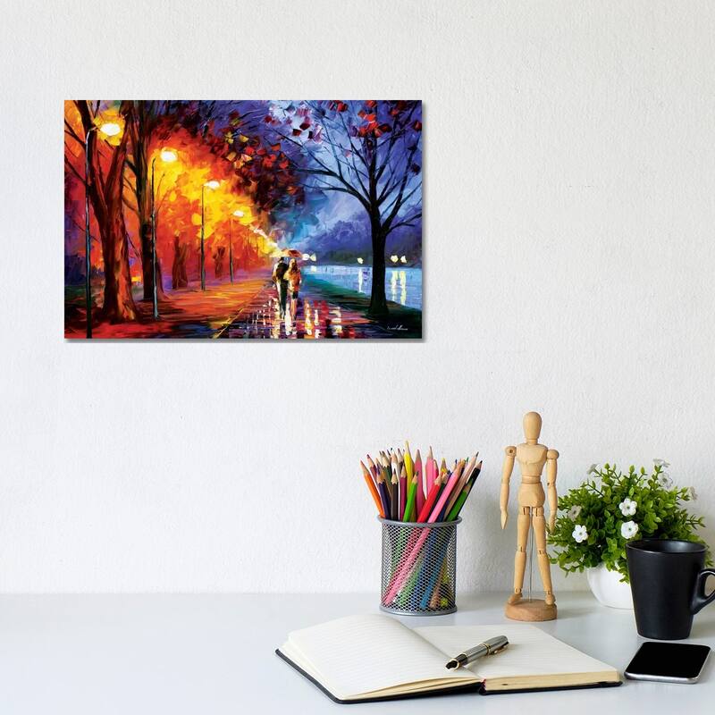 iCanvas "Alley By The Lake I" by Leonid Afremov Canvas Print - 8x12x0.75